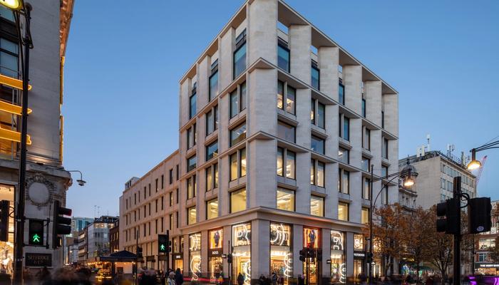 The new facade designed by Grafton Architects