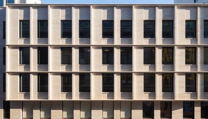 The Parcels Building facade