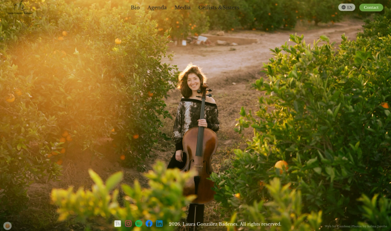 Laura González - Cello Player