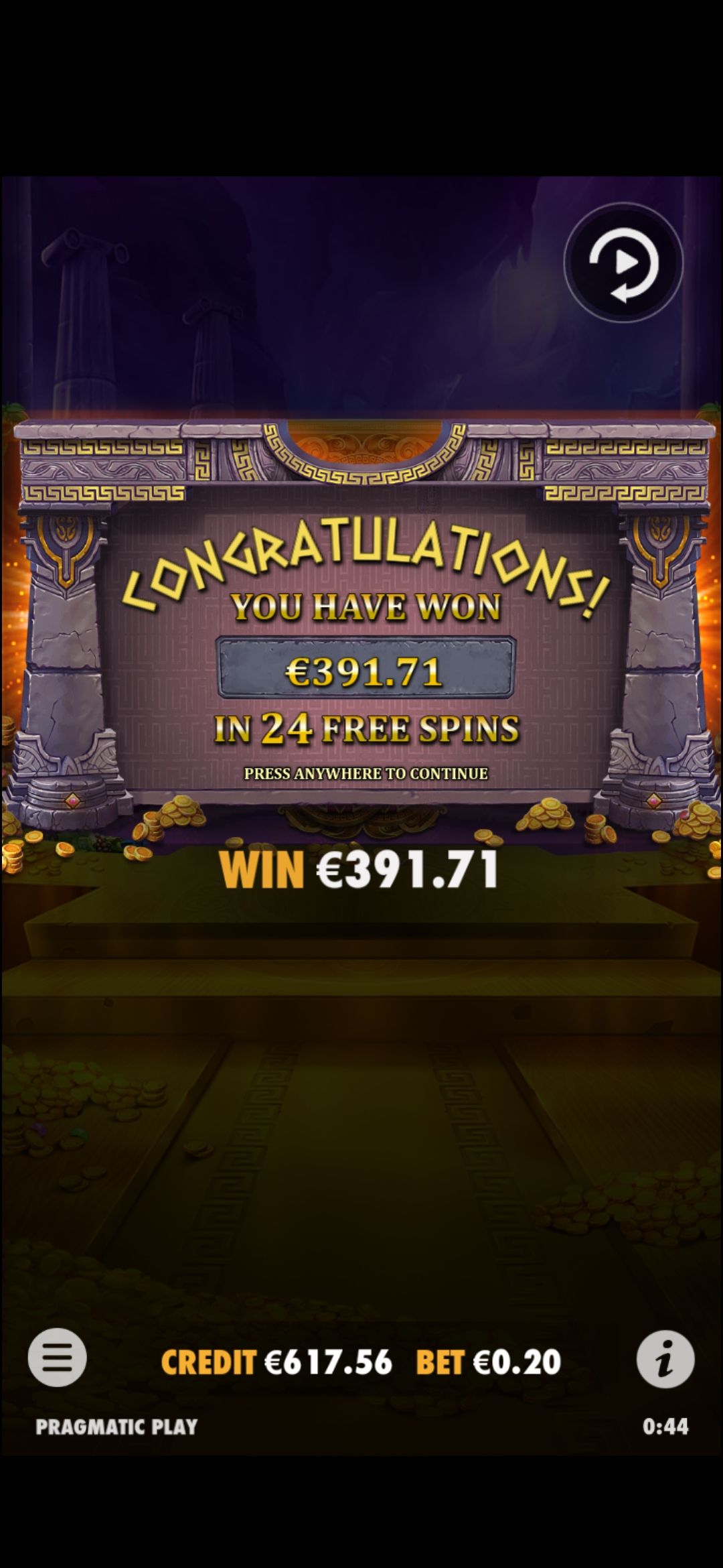 Unikrn Casino undefined iso voitto