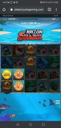 Kakadu Casino Razor shark player big win
