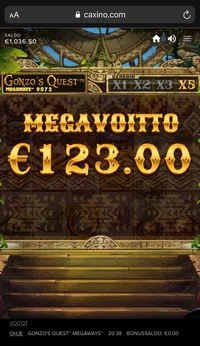 Gonzo´s Quest Gonzo´s Quest player big win
