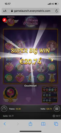 Spela Moon Princess player big win