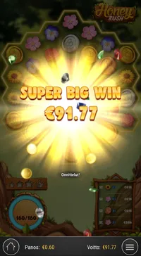 Kaboo Honey Rush player big win