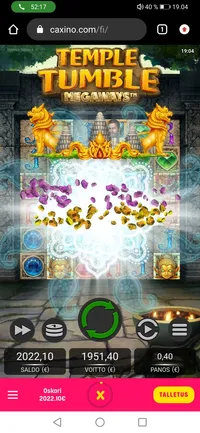 Relax Gaming Temble tumble player big win Player lands massive 4878.5x win on the Relax Gaming game Temble tumble. A small 0.4€ bet paid out a total of 1951.4€ at Caxino Casino.