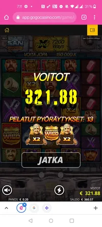 GOGO Casino San Quentin player big win