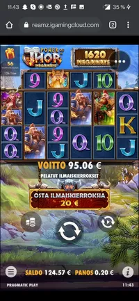 Dreamz Casino power of thor megaways player big win