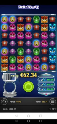 Unibet Reactoons player big win
