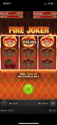Fire Joker Fire Joker player big win