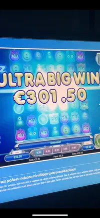 Pikakasino Reactoonz player big win