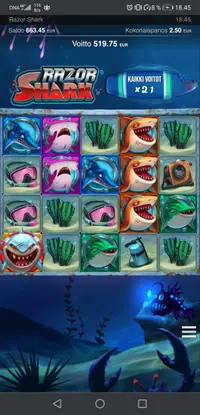 Kakadu Casino Razor shark player big win