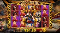 Comix Casino Joe Exotic player big win