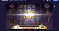 Sunpura Casino Moon Princess iso voitto