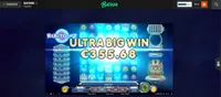 Betinia Casino Reactoonz iso voitto