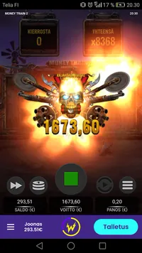 Wildz Money train 2 player big win Player wins massive 8367.999999999998x win on the Unknown game Money train 2. A small 0.2€ bet paid out a total of 1673.6€ at Wildz.