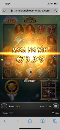 Spela Rise Of Olympus player big win
