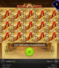Boka Casino Book of dead iso voitto