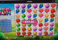 Unikrn Casino Fruit Party player big win