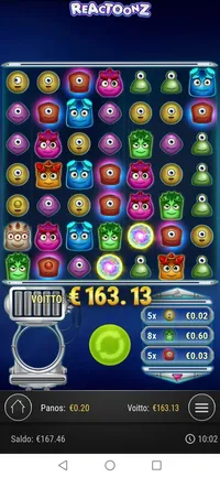 Rocket Casino Reactoons iso voitto Player wins whopping 815.65x win on the Unknown game Reactoons . A small 0.2€ bet paid out a total of 163.13€ at Rocket Casino.