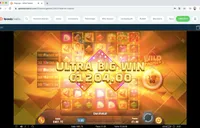 Speedy Casino Wild Frames player big win