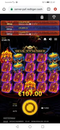 Paf Devils number player big win