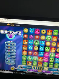 Frank Casino reactoonz2 iso voitto