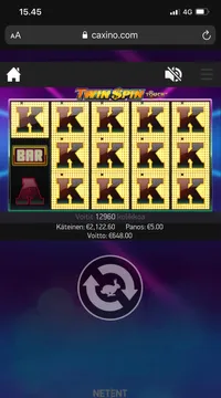 Twin Spin Twin Spin player big win