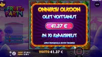 Amaya Fruit Party iso voitto