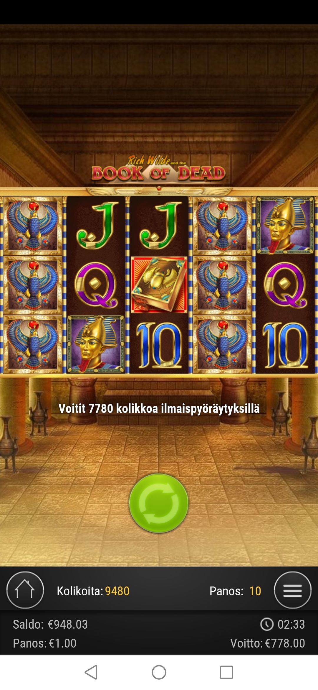 Vegas Hero undefined iso voitto