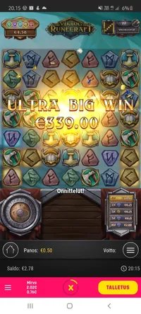 Viking Runecraft Viking Runecraft player big win