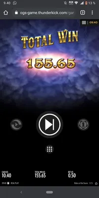 Vauhti Riders of The storm iso voitto Player wins whopping 311.3x win on the Unknown game Riders of The storm. A small 0.5€ bet paid out a total of 155.65€ at Vauhti.