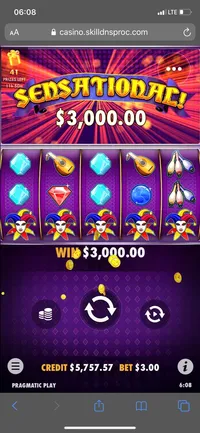 PlayOJO joker's jewels player big win Player wins massive 1000x win on the Unknown game joker's jewels . A small 3$ bet paid out a total of 3000$ at PlayOJO.