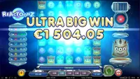 Casinobud Reactoonz iso voitto