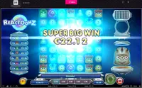 PlayGrand Casino Reactoonz player big win