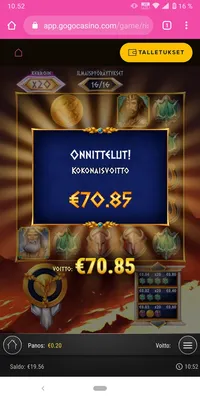 GOGO Casino Rise Of Olympus player big win