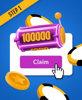 Click claim to get 100 free spins
