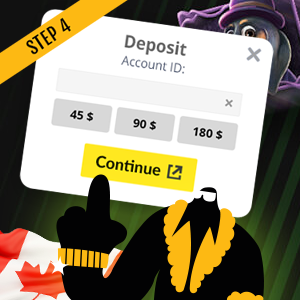 Depositing money at Neteller casinos is easy and you can choose the amount of money you want to put in to your Canadian casino account to place bets and play