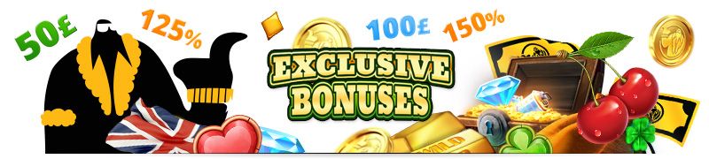 UK exclusive casino bonus list