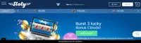 sloty casino uk homepage sloty casino homepage offers casino games, first deposit bonus and promotions for new players-logo