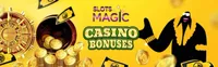 If you’re looking to take advantage of a new casino bonus then slotsmagic casino welcome bonus and free spins might be a good option for you-logo