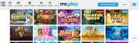 mr play homepage offers casino games, first deposit bonus and promotions for new players-logo