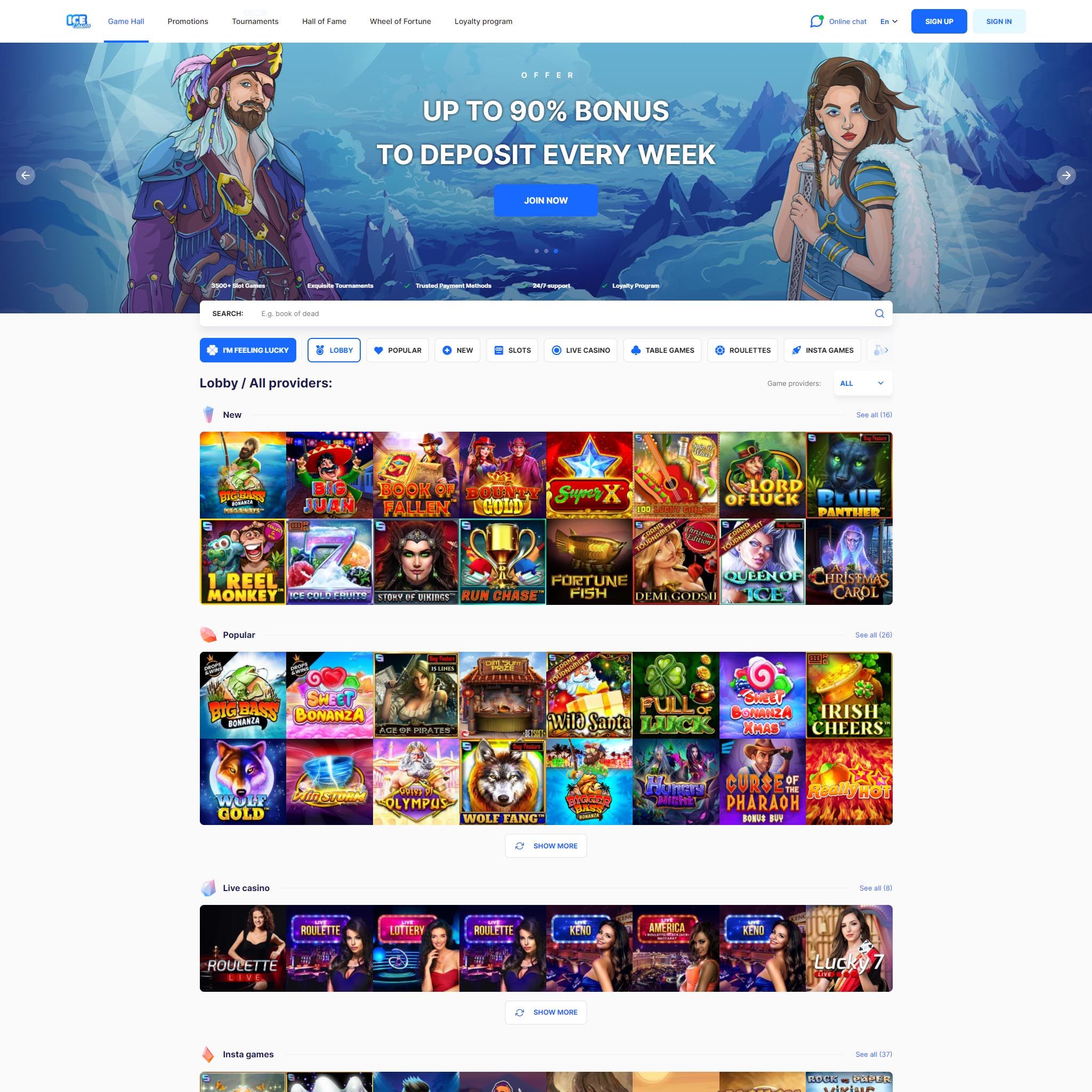 Ice Casino review