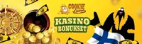 cookie casino bonukset cookie casino tarjoaa bonuksia ja ilmaiskierroksia niin uusille kuin vanhoillekin pelaajille. Tarjolla on loistavia etuja pelaajien kannalta-logo