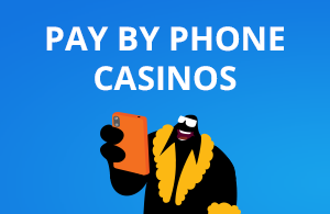 Pay by mobile casino sites accept a huge variety of payment options. Make a deposit at your mobile casino using the most convenient payment method.