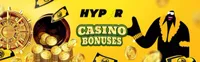 hyper casino bonuses If you’re looking to take advantage of a new casino bonus then hyper casino welcome bonus and free spins might be a good option for you-logo