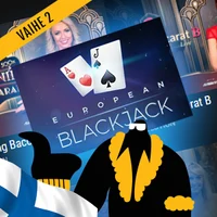 Toinen askel Blackjackin pelaamiseen on valita nettikasinolla Blackjack-peli ja asettaa panos uudelle pelikierrokselle jonka jälkeen jakaja jakaa kortit