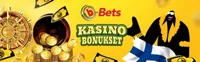 b-bets casino tarjoaa bonuksia ja ilmaiskierroksia niin uusille kuin vanhoillekin pelaajille. Tarjolla on loistavia etuja pelaajien kannalta-logo