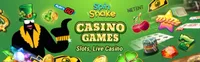 spinshake casino games and slots spinshake casino offers various casino games like slots, live casino games like blackjack, baccarat and roulette-logo