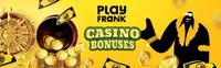 playfrank bonuses If you’re looking to take advantage of a new casino bonus then playfrank welcome bonus and free spins might be a good option for you-logo