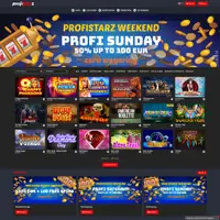 Compare Profistarz Casino and choose the best online casino Playing at an online casino offers many benefits. Profistarz Casino is a recommended casino site and you can collect extra bankroll and other benefits.